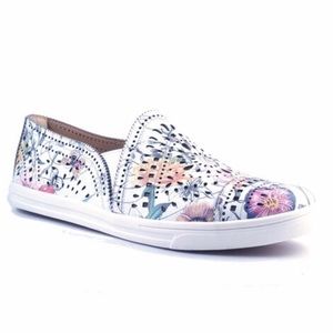 Earth Tangelo Floral Sneakers - LAST CHANCE!